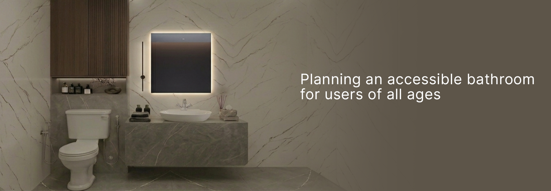 Planning an Accessible Bathroom for Users of All Ages